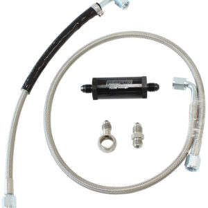 AEROFLOW FORD XR6 FG TURBO FEED LINE KIT INLINE 30MICRON FILT FG