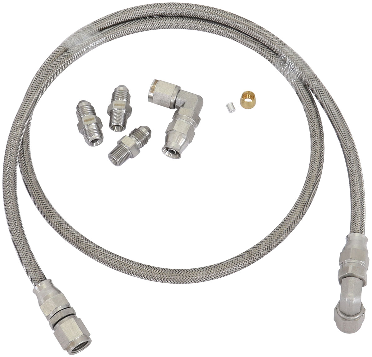 AEROFLOW UNIVERSAL TURBO OIL FEED LINE -4AN LINE KIT NPT/BSP 1 METRE
