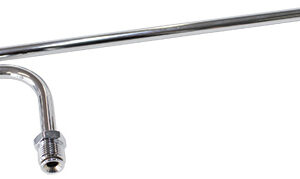AEROFLOW CHROME FUEL RAIL 9-5/16" B/C 4150 DOUBLE PUMPER 3/8"