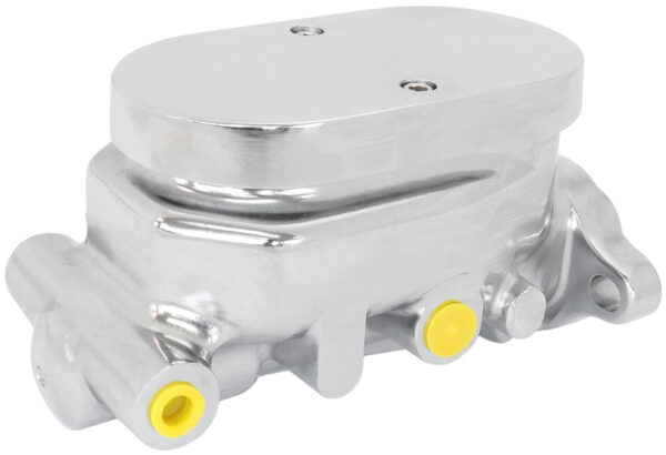 AEROFLOW BRAKE MASTER CYLINDER 1" BORE CAST ALUMINIUM CHROME SMOOTH