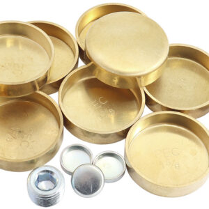 AEROFLOW HOLDEN V8 WELSH PLUG KIT 253 308 304 BRASS
