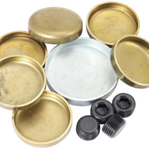 AEROFLOW BB CHRYSLER WELSH PLUG KIT 383 440 BRASS BIG BLOCK