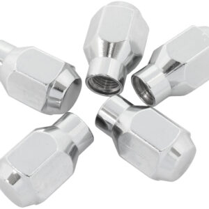 AEROFLOW CONICAL ET CLOSED NUTS M14x1.5CHROME M14 x 1.50mm WHEEL (5)