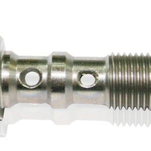 Aeroflow Double Banjo Bolt M12 X 1.00mmstainless 38mm Long