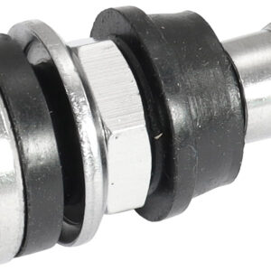 AEROFLOW BOLT IN WHEEL VALVE STEM SINGLE CHROME 7/16" 5/8" HOLES