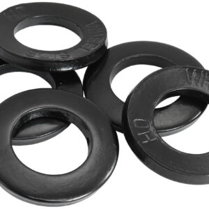 AEROFLOW LARGE WHEEL NUT WASHER WELD BLACK 1.250 OD 0.695 ID 5 PACK