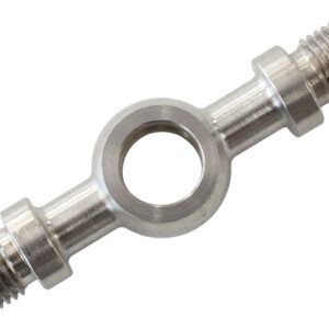 AEROFLOW 10MM (3/8) BANJO DOUBLE -3AN STAINLESS STEEL LONG VERSION AF 310-03-03L