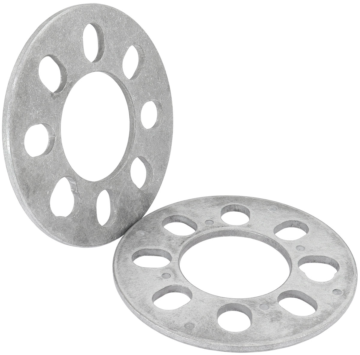 AEROFLOW SLIP ON WHEEL SPACERS 1/4" 6.3mm PAIR ALLOY 4 x 4.5" BC