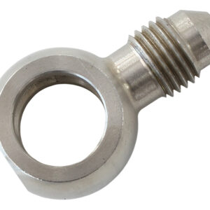 AEROFLOW -3AN STRAIGHT MALE BANJO 7/16"STAINLESS STEEL