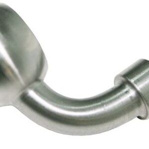 AEROFLOW -4AN 90 DEG BANJO 7/16" STAINLESS STEEL