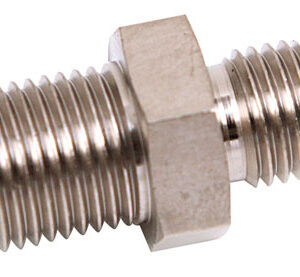 Aeroflow -3AN To Inverted 7/16 X 24 Stainless Male To Male