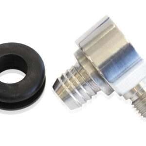 AEROFLOW BILLET BOOSTER VALVE UNIVERSAL21MM / 13/16" HOLE TO -6AN