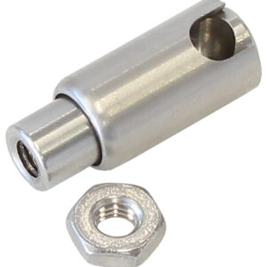 AEROFLOW QUICK RELEASE BALL JOINT 10-32UNF NUT STAINLESS STEEL