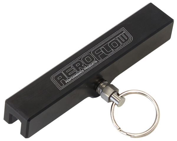 AEROFLOW BILLET THROTTLE STOP BLACK