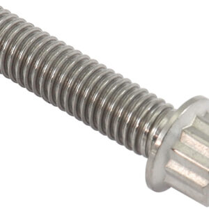 AEROFLOW M6x1.00 TITANIUM BOLT 25mm UHL12 POINT SINGLE M6 x 1.00mm
