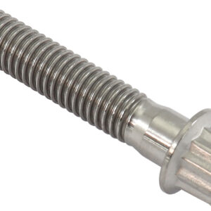 AEROFLOW M6x1.00 TITANIUM BOLT 30mm UHL12 POINT SINGLE M6 x 1.00mm