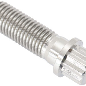 AEROFLOW M10x1.25 TITANIUM BOLT 30mmUHL12 POINT SINGLE M10 x 1.25mm