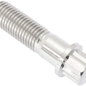 AEROFLOW M10x1.25 TITANIUM BOLT 35mmUHL12 POINT SINGLE M10 x 1.25mm