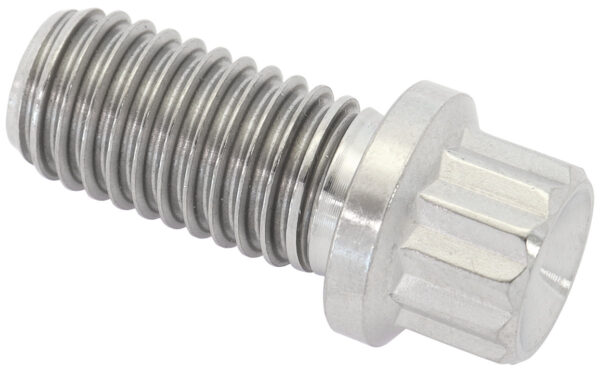 AEROFLOW M10x1.50 TITANIUM BOLT 20mmUHL12 POINT SINGLE M10 x 1.50mm