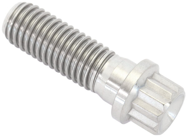 AEROFLOW M10x1.50 TITANIUM BOLT 30mmUHL12 POINT SINGLE M10 x 1.50mm