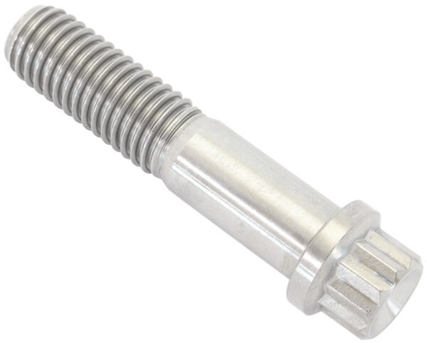 AEROFLOW M10x1.50 TITANIUM BOLT 45mmUHL12 POINT SINGLE M10 x 1.50mm