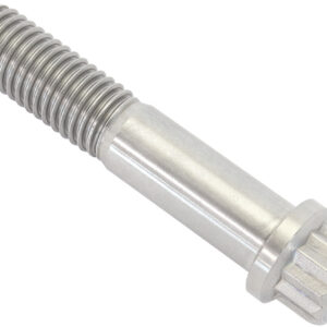 AEROFLOW M10x1.50 TITANIUM BOLT 50mmUHL12 POINT SINGLE M10 x 1.50mm