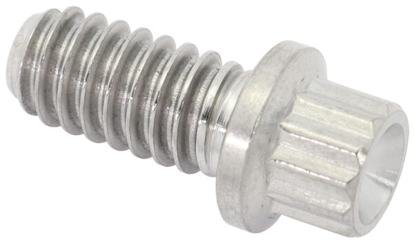 AEROFLOW 1/4" UNC TITANIUM BOLT 0.500" UHL 12 POINT SINGLE 1/4-20"