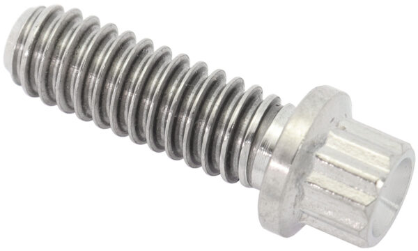 AEROFLOW 1/4" UNC TITANIUM BOLT 0.750" UHL 12 POINT SINGLE 1/4-20"