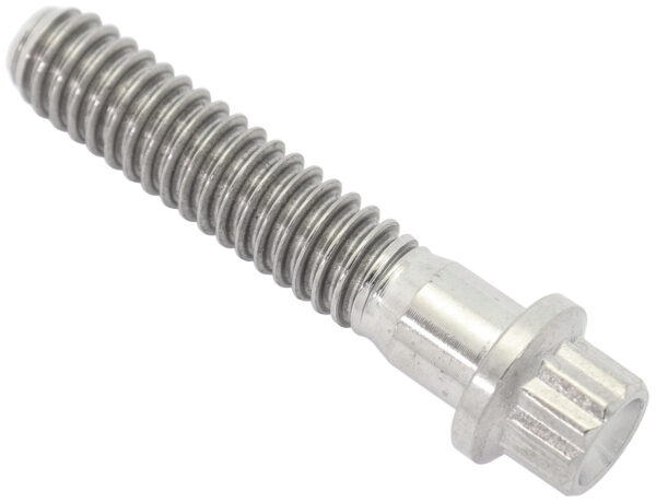 AEROFLOW 1/4" UNC TITANIUM BOLT 1.25" UHL 12 POINT SINGLE 1/4-20"