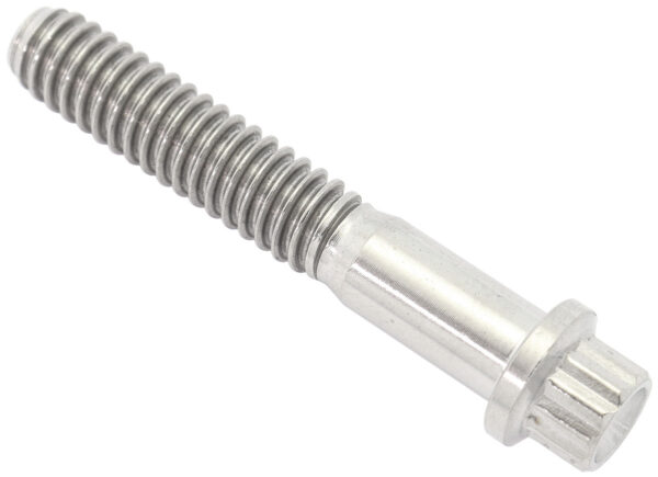 AEROFLOW 1/4" UNC TITANIUM BOLT 1.50" UHL 12 POINT SINGLE 1/4-20"