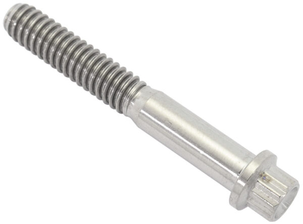 AEROFLOW 1/4" UNC TITANIUM BOLT 1.75" UHL 12 POINT SINGLE 1/4-20"