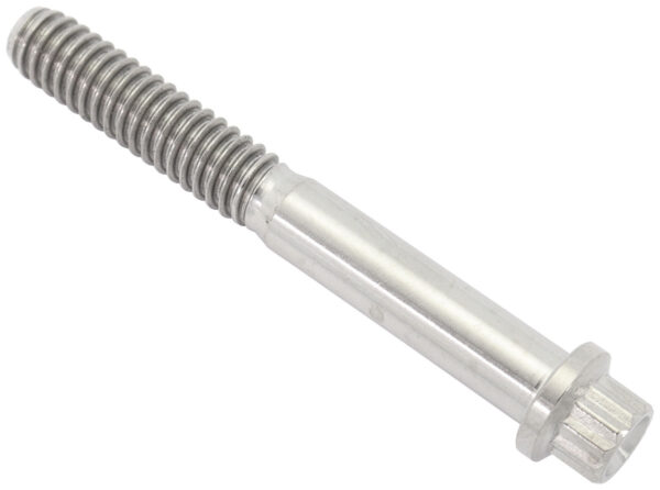 AEROFLOW 1/4" UNC TITANIUM BOLT 2.00" UHL 12 POINT SINGLE 1/4-20"