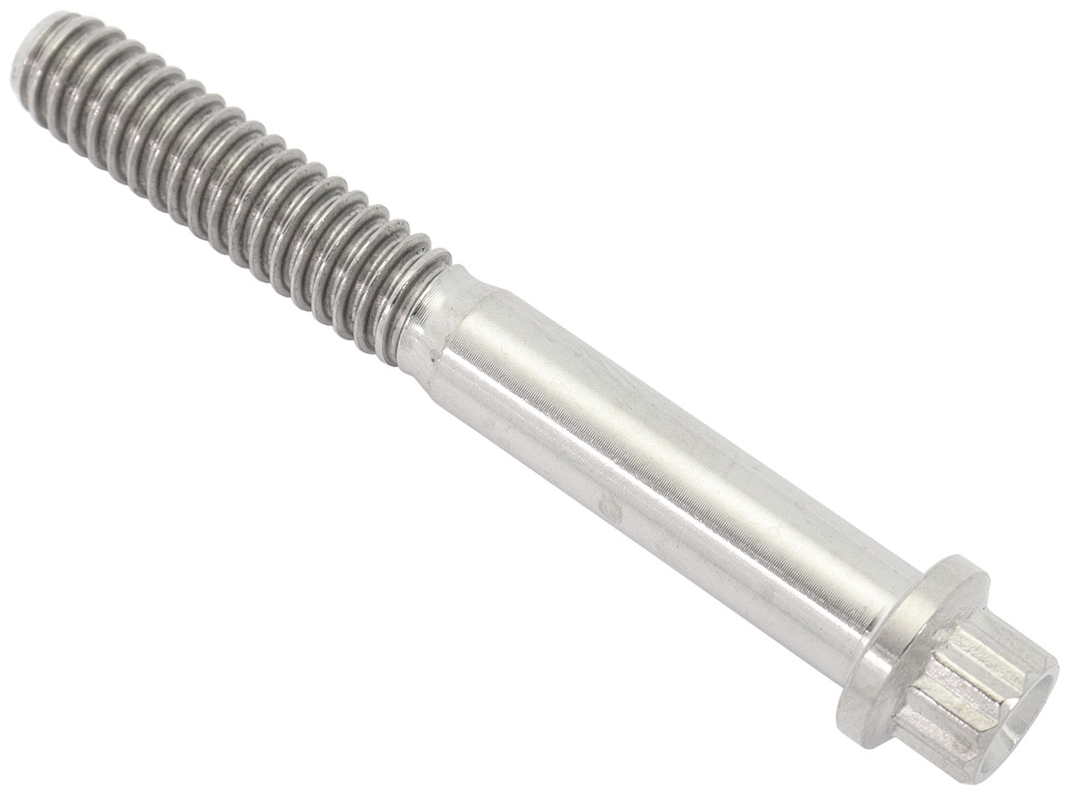 AEROFLOW 1/4" UNC TITANIUM BOLT 2.00" UHL 12 POINT SINGLE 1/4-20"