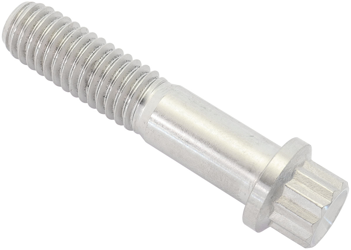 AEROFLOW 3/8" UNC TITANIUM BOLT 1.75" UHL 12 POINT SINGLE 3/8-16"