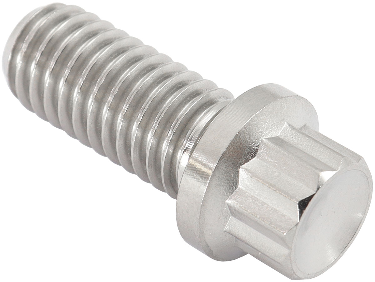 AEROFLOW 7/16" UNC TITANIUM BOLT 1.00" UHL 12 POINT SINGLE 7/16-14"