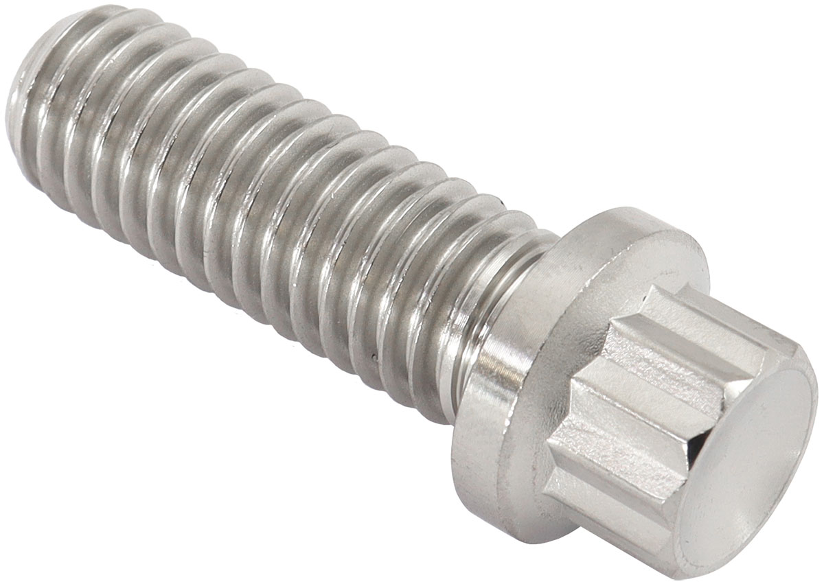 AEROFLOW 7/16" UNC TITANIUM BOLT 1.25" UHL 12 POINT SINGLE 7/16-14"