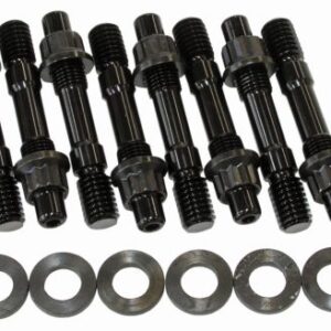 AEROFLOW 2.9" Supercharger / Blower Stud & Nut Kit, Black