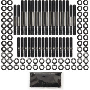 AEROFLOW SMALL BLOCK CHEV HEAD STUD KIT12pt, OE, AF,EDEL,BRODIX,DART SBC