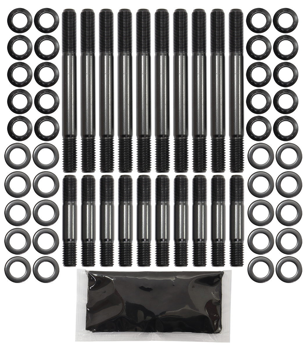 AEROFLOW SMALL BLOCK FORD 1/2 HEAD STUDKIT 351 WINDSOR 12 POINT SBF