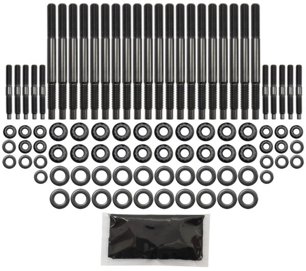 AEROFLOW GM LS HEAD STUD KIT EVEN SIZE 12 POINT 2004 & ON