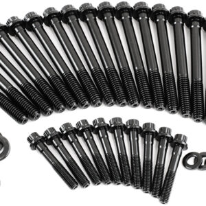 AEROFLOW GM LS HEAD BOLT KIT EVEN SIZE 12 POINT 2004 & ON