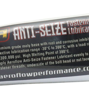AEROFLOW ANTI SEIZE FASTENER LUBRICANT 51 GRAMS BOLT LUBE SMALL TUBE
