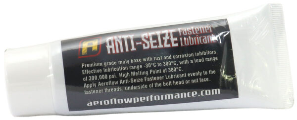 AEROFLOW ANTI SEIZE FASTENER LUBRICANT 51 GRAMS BOLT LUBE SMALL TUBE