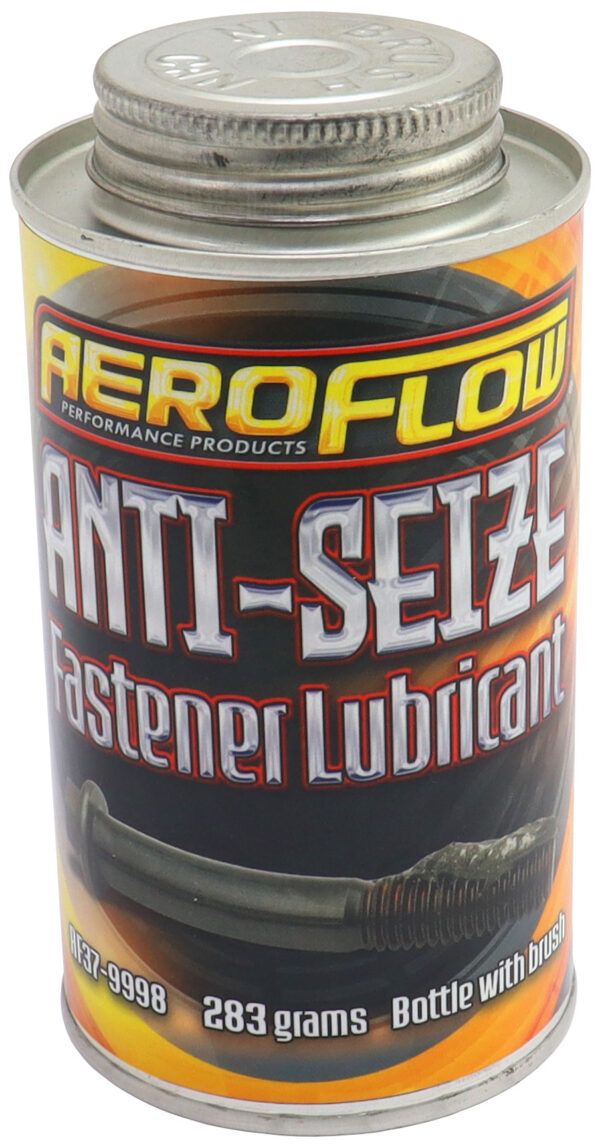 AEROFLOW ANTI SEIZE FASTENER LUBRICANT 283 GRAMS BOLT LUBE BOTTLE BRUSH