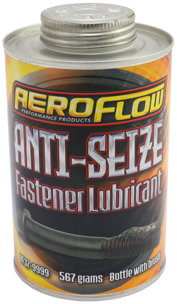 AEROFLOW ANTI SEIZE FASTENER LUBRICANT 567 GRAMS BOLT LUBE BOTTLE BRUSH