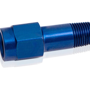 Aeroflow 1/4" NPT Extension Blue Male To Female