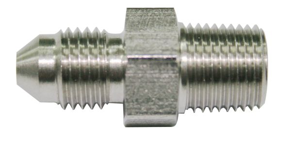 Aeroflow SS Male -3 To 1/4 NPT