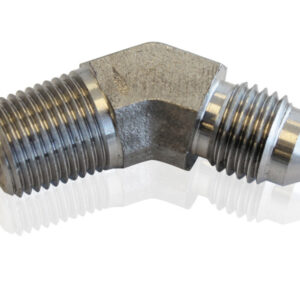 Aeroflow SS 45 Deg 1/8" NPT To -3AN