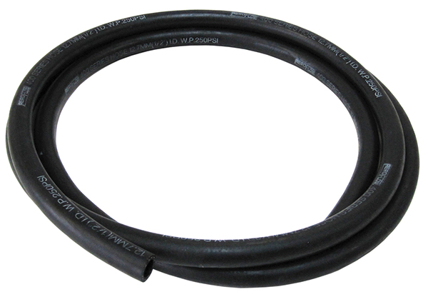 AEROFLOW BLACK PUSH LOCK HOSE -10 5/8" 4.5M RUBBER 15.7mm ID 23mm OD