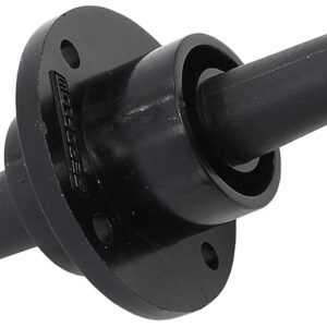 AEROFLOW FIREWALL FEED THROUGH - BLACK CHASSIS MOUNT - FEED COIL WIRE